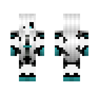 Sans - Warrior Armor - Female Minecraft Skins - image 2