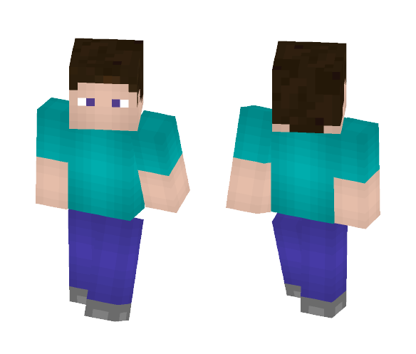 Steve Re-done - Male Minecraft Skins - image 1