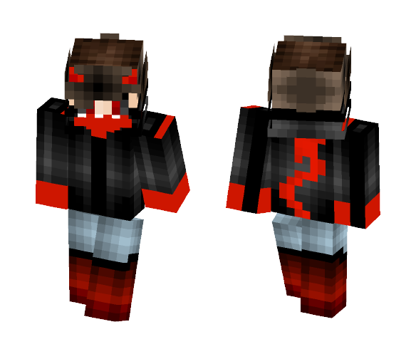 Demon ghoul - Male Minecraft Skins - image 1
