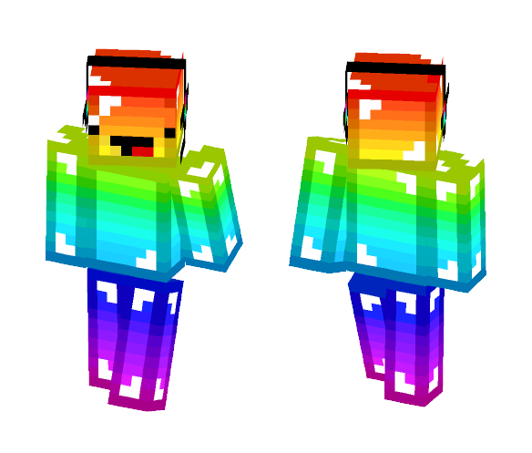 Derpy Rainbow Skin! - Interchangeable Minecraft Skins - image 1