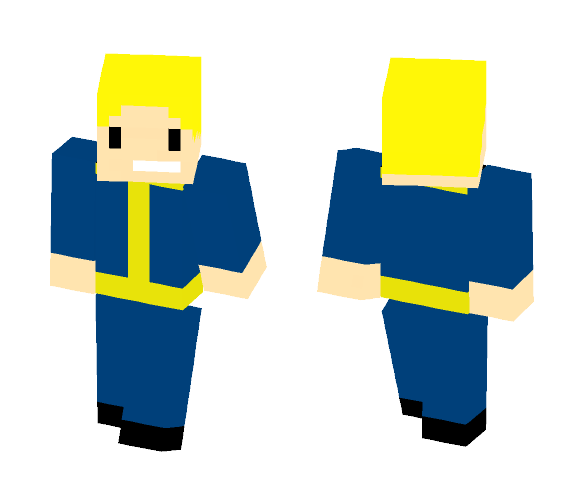 Vault boy ~ Fallout - Boy Minecraft Skins - image 1