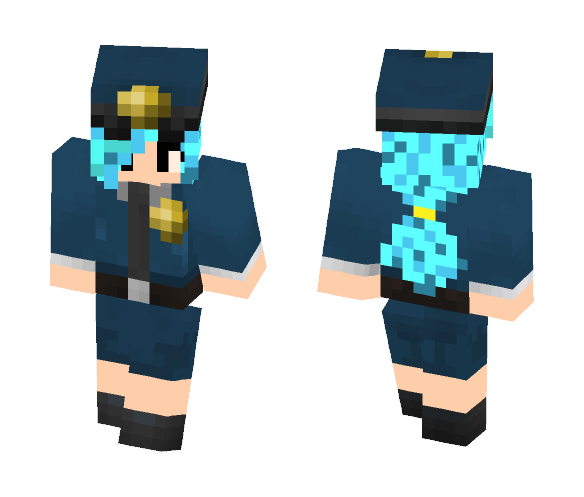 BreeTDM The Security Guard - Female Minecraft Skins - image 1