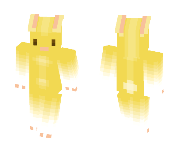Gold Rabbit - Interchangeable Minecraft Skins - image 1