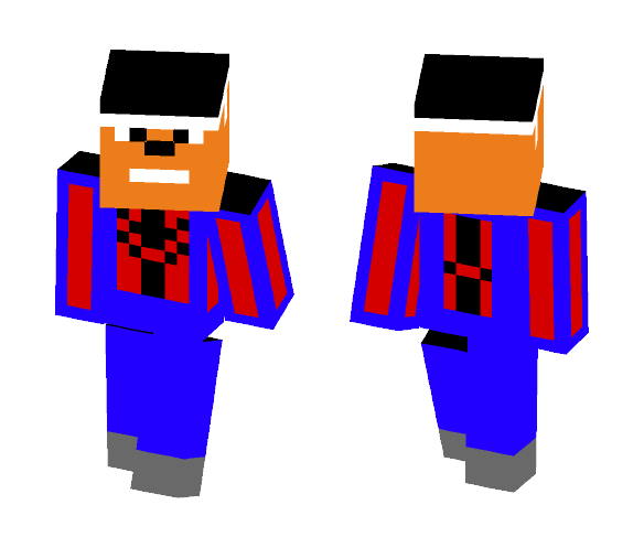 BLUE & RED - Male Minecraft Skins - image 1