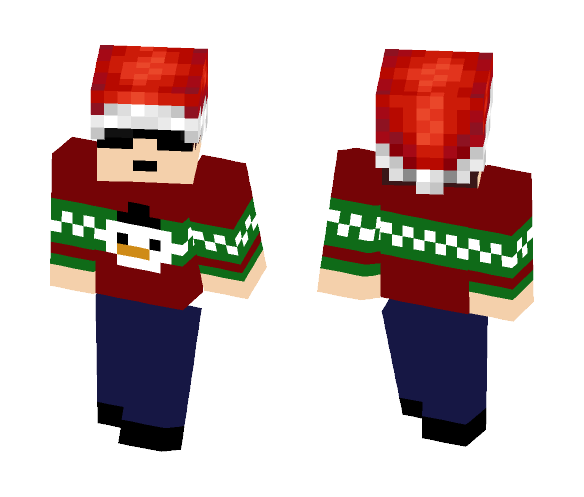 NEW Mr. Flame Christmas skin - Christmas Minecraft Skins - image 1