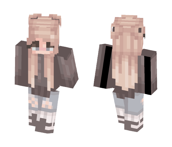 Pretty Blonde Girl - Girl Minecraft Skins - image 1