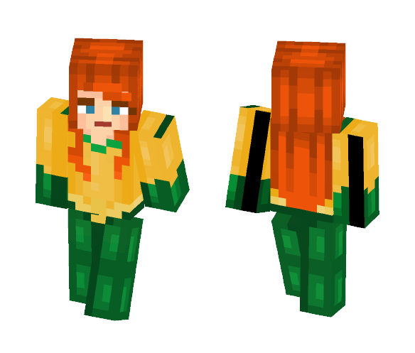 Aquawoman - Rebirth - Female Minecraft Skins - image 1