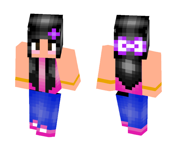 first ever skin wtf - Female Minecraft Skins - image 1