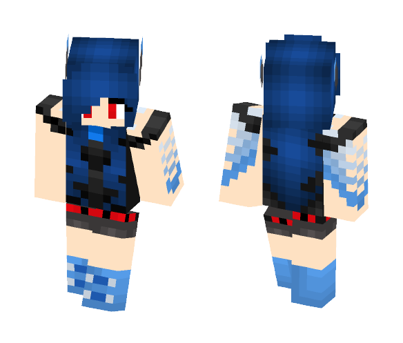 Mega charizard girl - Girl Minecraft Skins - image 1