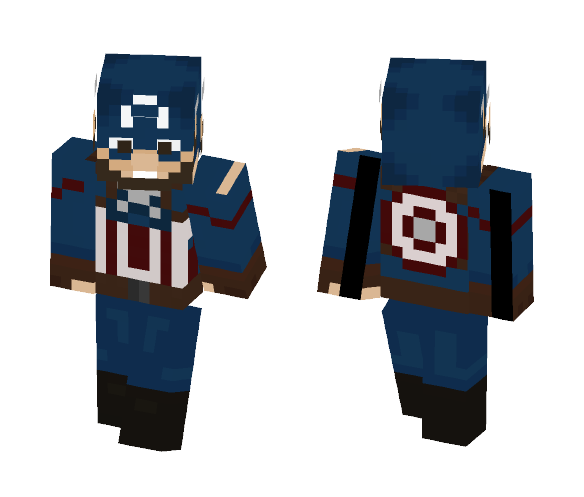 Captain America (Civil War) 2016 - Comics Minecraft Skins - image 1