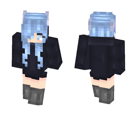 Kitsune Girl - Girl Minecraft Skins - image 1