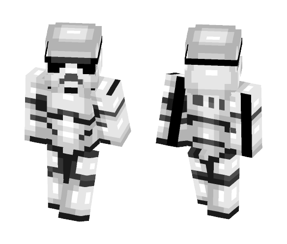 Storm Trooper - Male Minecraft Skins - image 1
