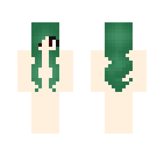 Green Hair base - Female Minecraft Skins - image 2