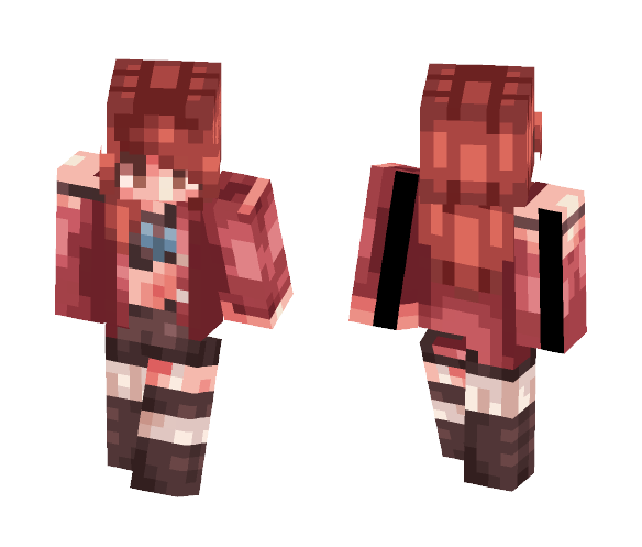 Amber // OC - Female Minecraft Skins - image 1