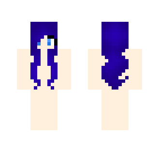 Sweet Blue hair base - Female Minecraft Skins - image 2