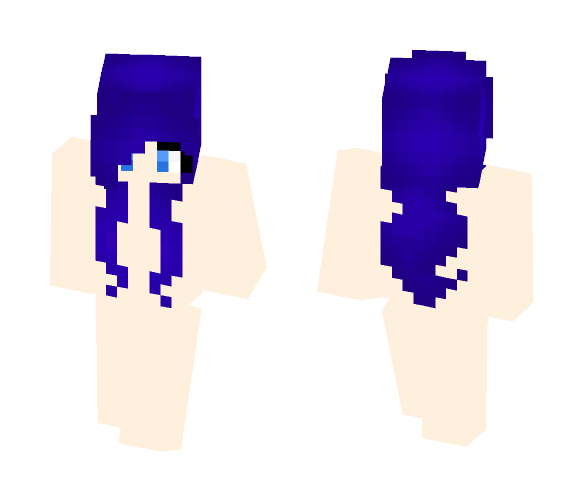 Sweet Blue hair base - Female Minecraft Skins - image 1