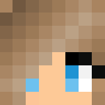 Cute Blonde in Blue - Female Minecraft Skins - image 3
