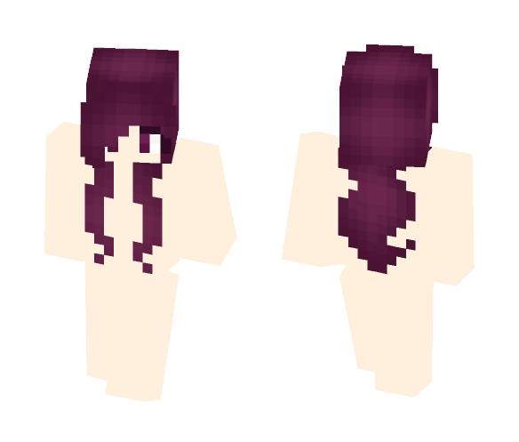 Purple Hair Base - Female Minecraft Skins - image 1