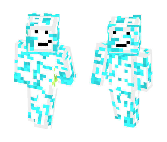 Blue Electro Man - Interchangeable Minecraft Skins - image 1