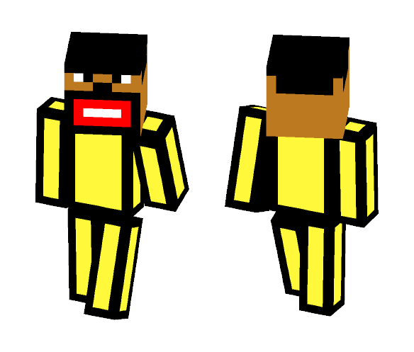 Black&Yellow - Male Minecraft Skins - image 1