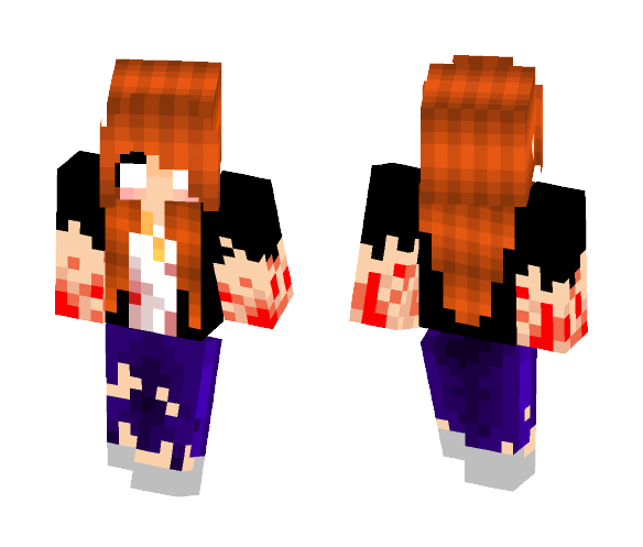Bloody Female Brine // Herobette - Female Minecraft Skins - image 1