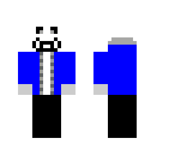 sans the skeleton - Male Minecraft Skins - image 2
