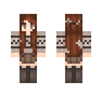 Winter girl - Girl Minecraft Skins - image 2