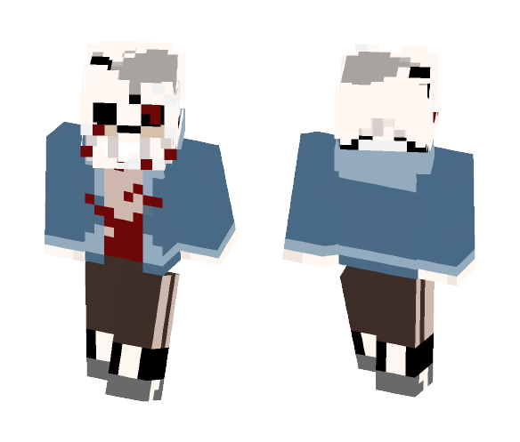 The Creepy Skeleton - Interchangeable Minecraft Skins - image 1