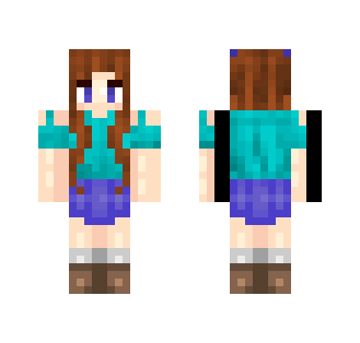 Lovely Steve - Female Minecraft Skins - image 2