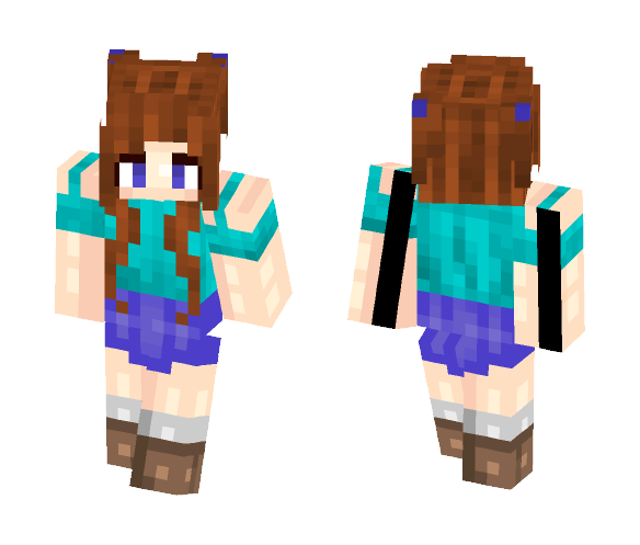 Lovely Steve - Female Minecraft Skins - image 1