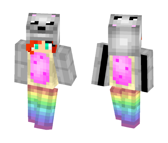 Nyan Cat Girl - Cat Minecraft Skins - image 1