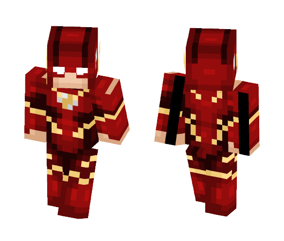 The Flash | Custom Design - Comics Minecraft Skins - image 1