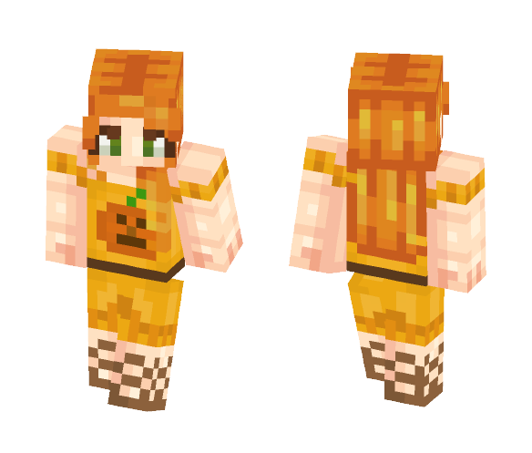 HalloweenGirl - Halloween Minecraft Skins - image 1