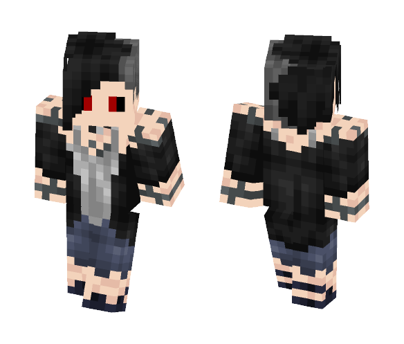 Uta (Tokyo Ghoul) - Male Minecraft Skins - image 1