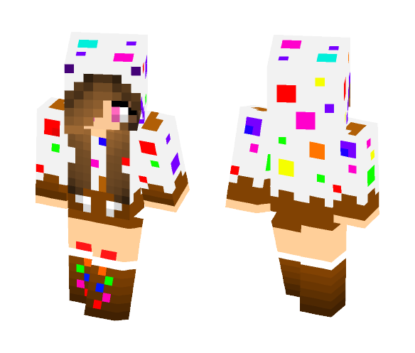 Cake girl - Girl Minecraft Skins - image 1
