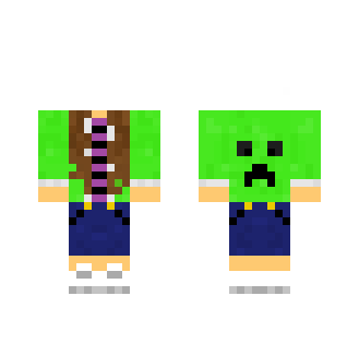 Creeper Jacket Girl/My Skin - Female Minecraft Skins - image 2
