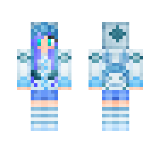 Glaceon girl - Girl Minecraft Skins - image 2