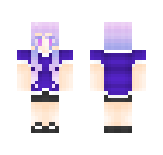 Purple Shirt - Female Minecraft Skins - image 2