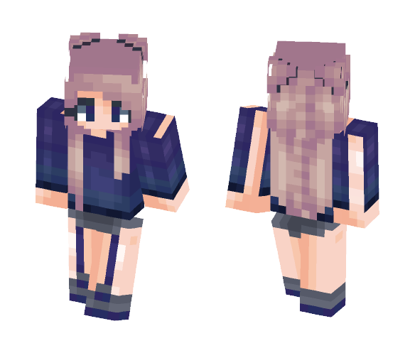 Dυsκ | Aυτυmη - Female Minecraft Skins - image 1