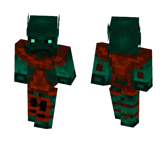 Ork - removable armor - Male Minecraft Skins - image 1