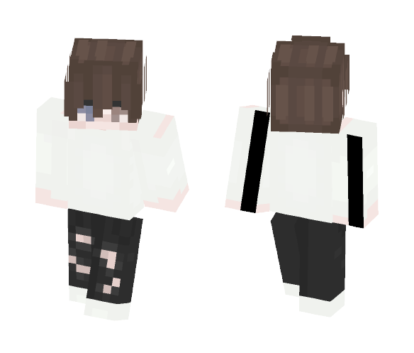 -white- - Male Minecraft Skins - image 1