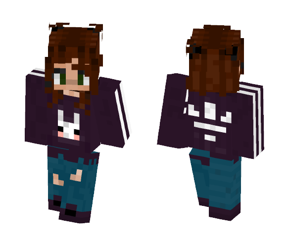 Second SKIN!! -Adidas Bunny jumper- - Female Minecraft Skins - image 1