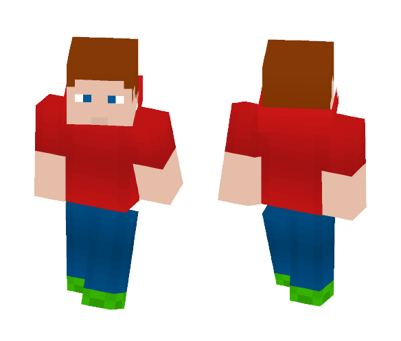 Boy in pj's - Boy Minecraft Skins - image 1
