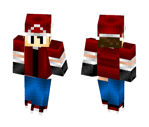 Rojo/Trainer Red - Male Minecraft Skins - image 1