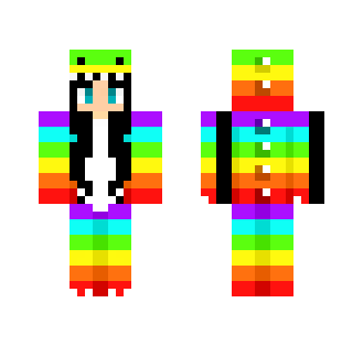 RainbowDino - Male Minecraft Skins - image 2