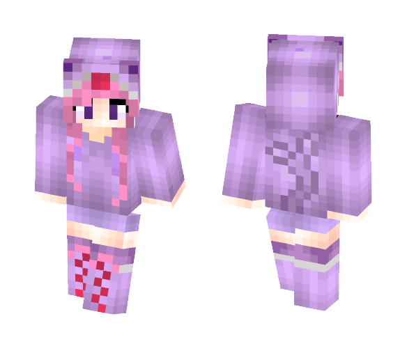 Espeon Girl - Girl Minecraft Skins - image 1