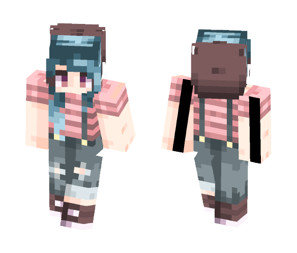 Mori // Ambii fanskin - Female Minecraft Skins - image 1
