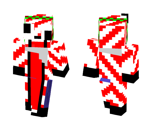 candy cane - Male Minecraft Skins - image 1