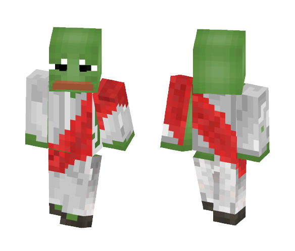 Holy Pepe [OFFICIAL] - Male Minecraft Skins - image 1