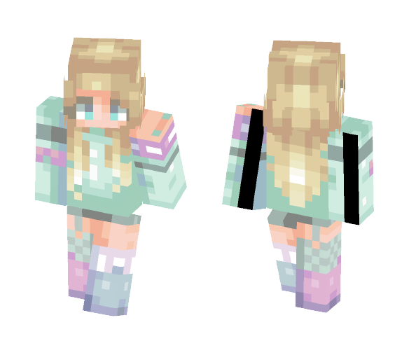 Pastel-ish - Female Minecraft Skins - image 1